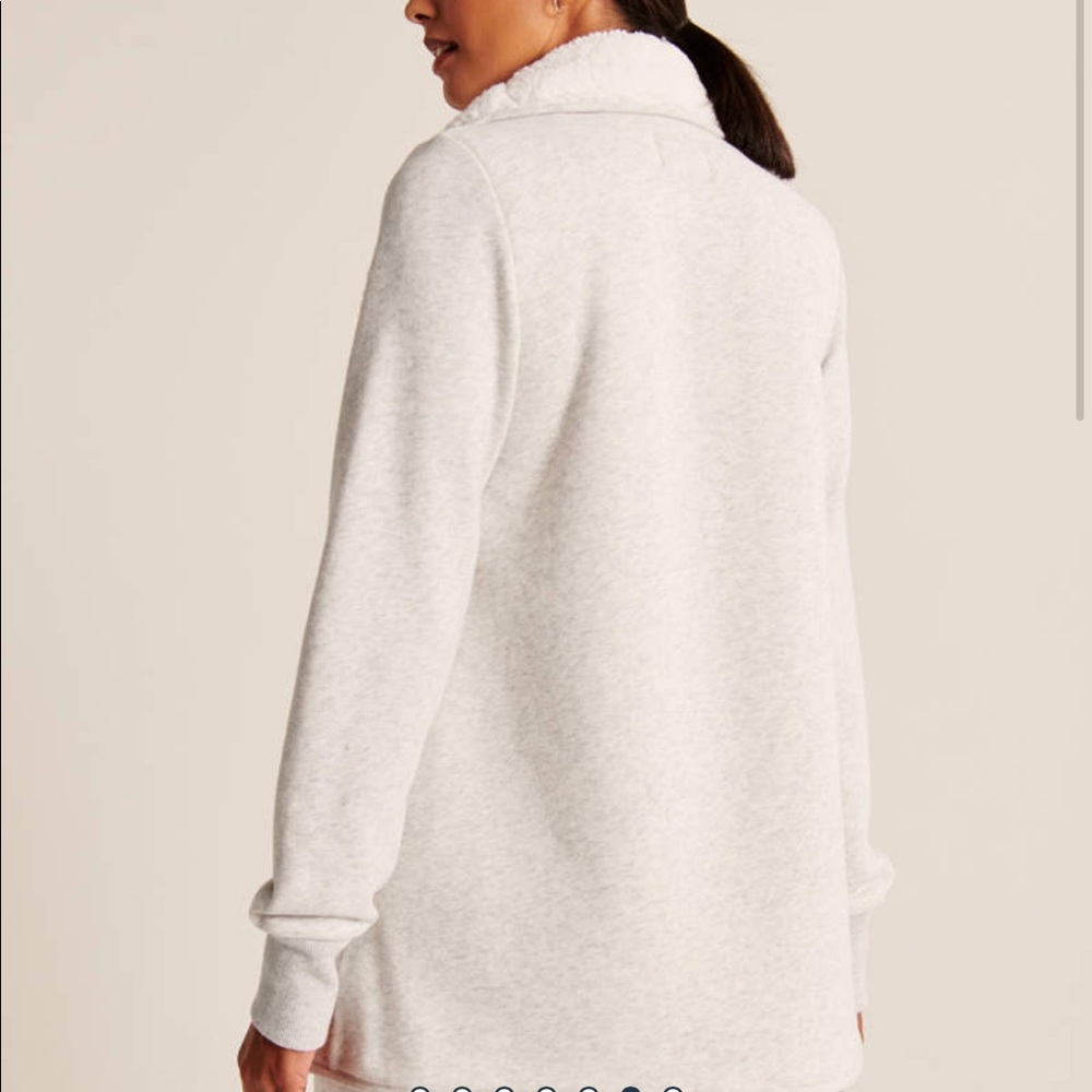 Fluffy cardigan